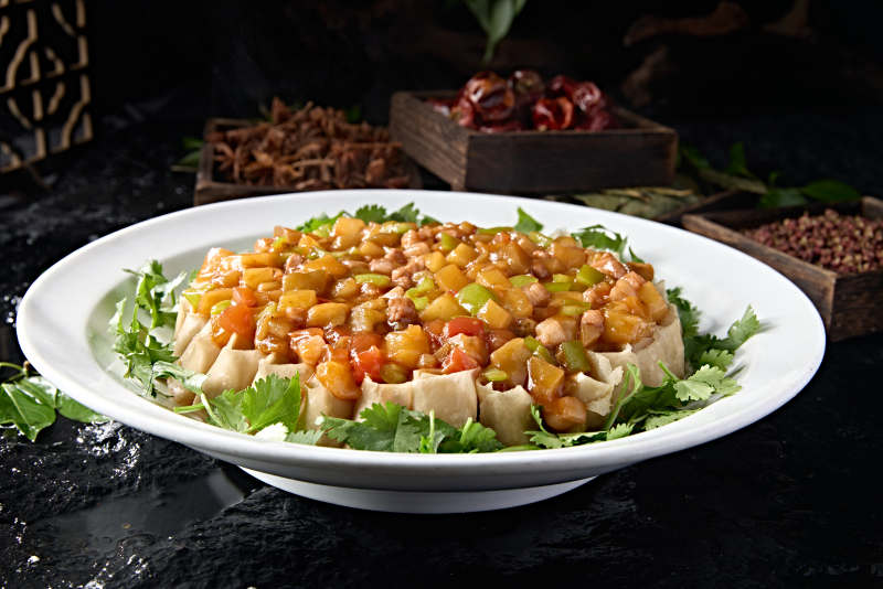 一品莜面栲姥姥图片