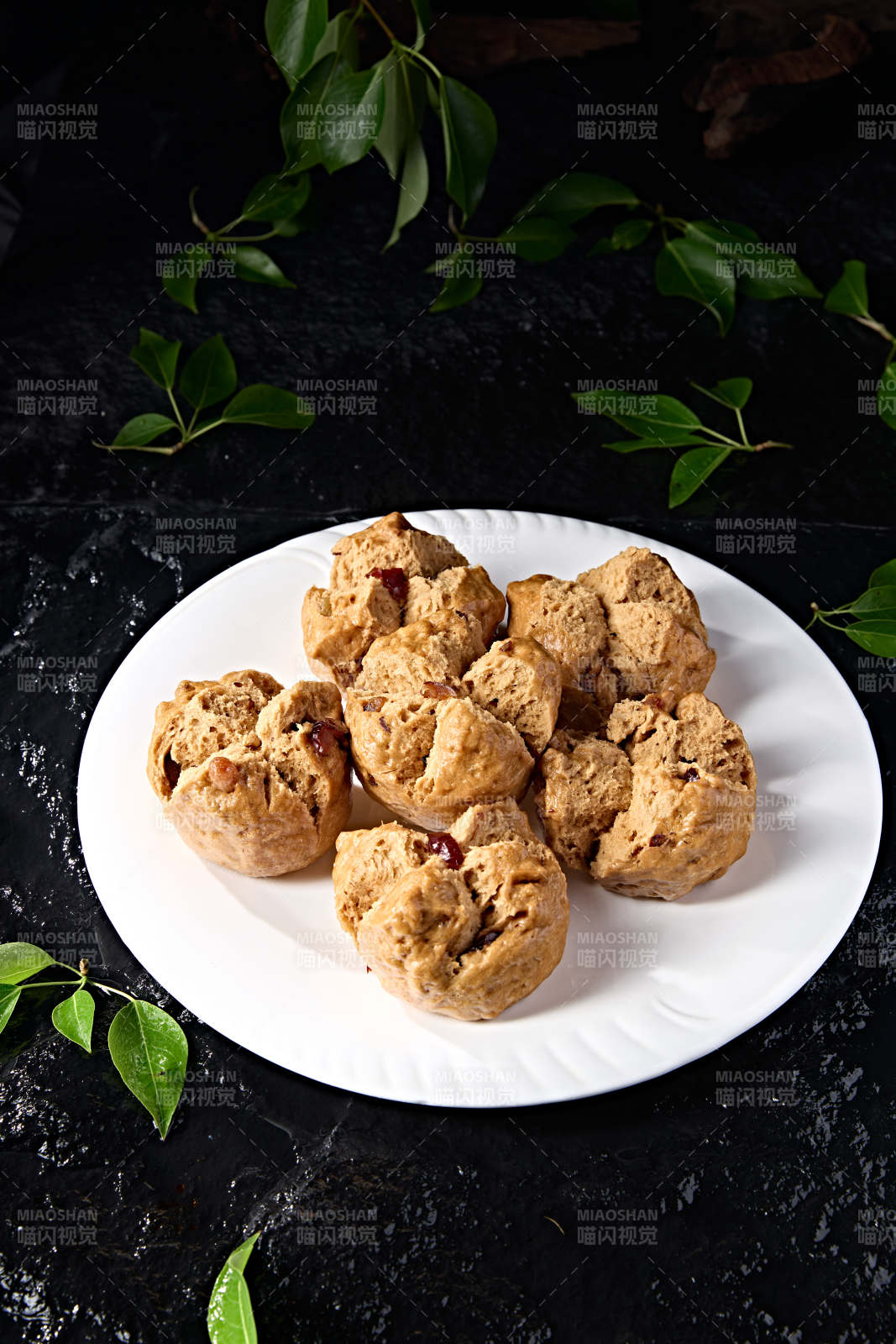 香蒸杂粮开花馍馍图片