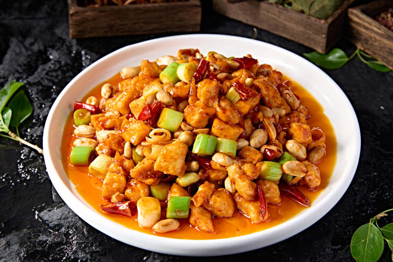 川香宫保鸡丁图片