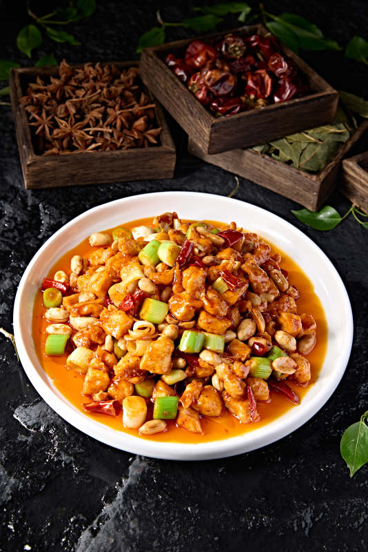 川香宫保鸡丁图片