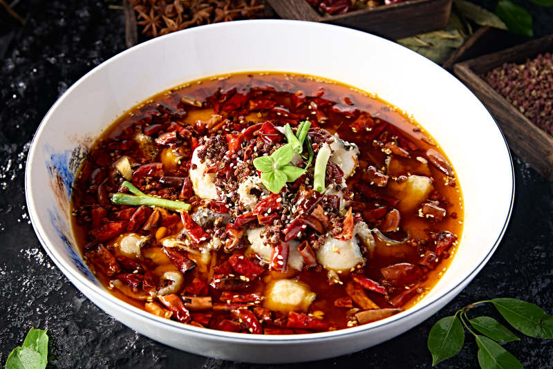 中餐川渝飘香水煮鱼图片