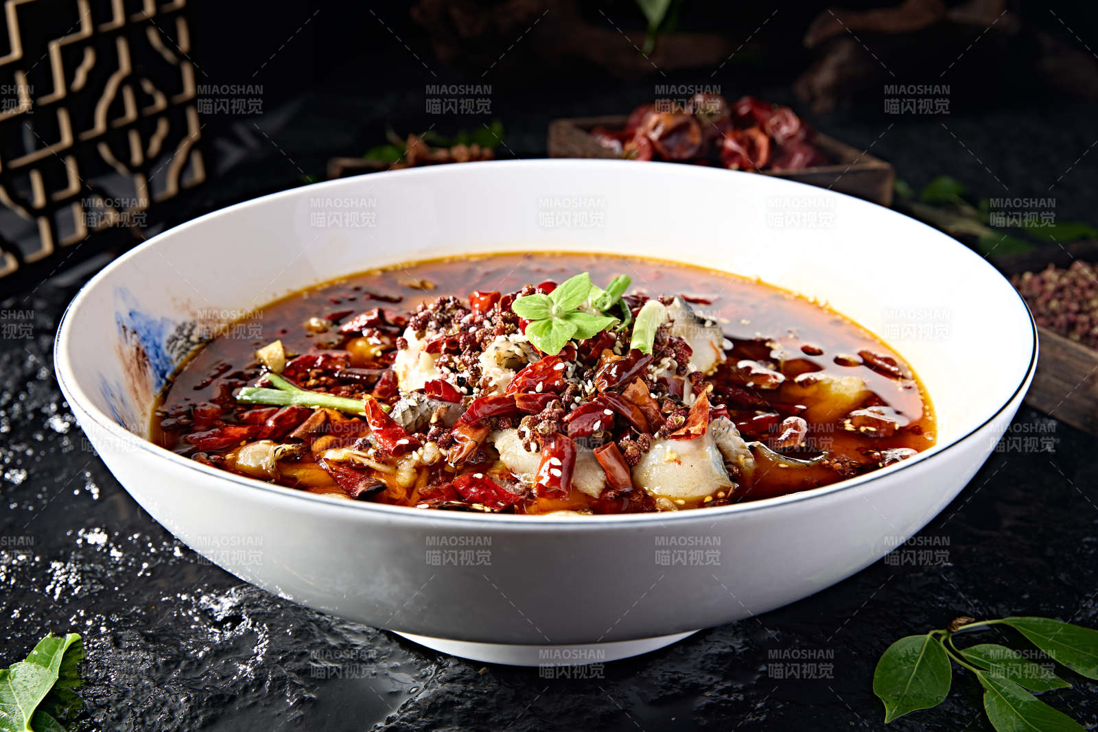 中餐川渝飘香水煮鱼图片