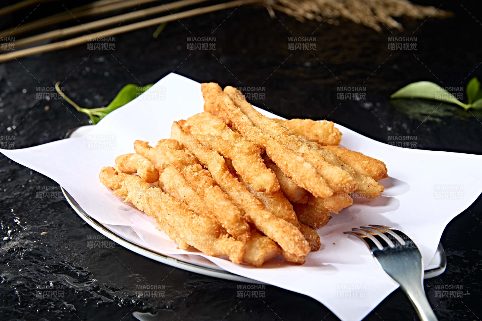 快餐美食油炸鸡柳图片