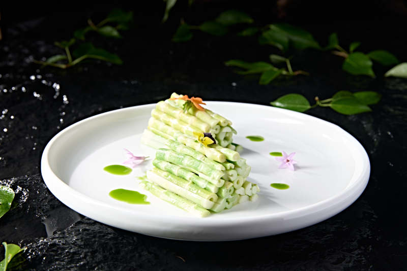 精美凉菜盐水笋尖图片