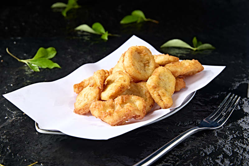 快餐美食油炸上校鸡块图片