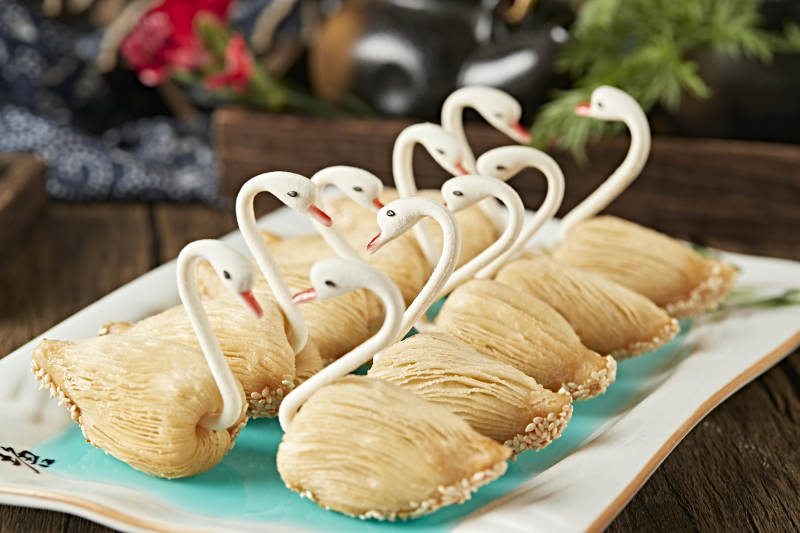 港式茶餐天鹅榴莲酥图片