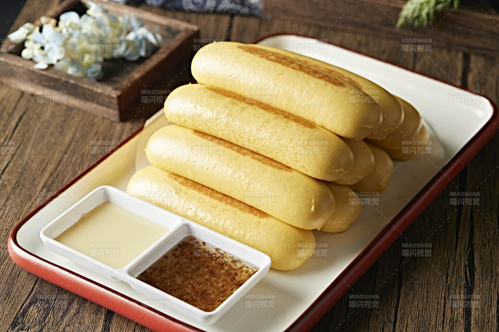 粗粮玉米面饽饽图片