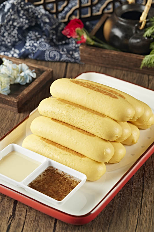 粗粮玉米面饽饽图片