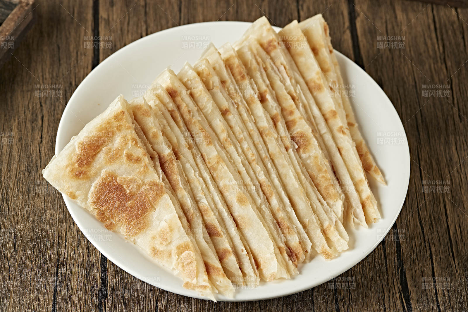 美味的手工烙大饼图片