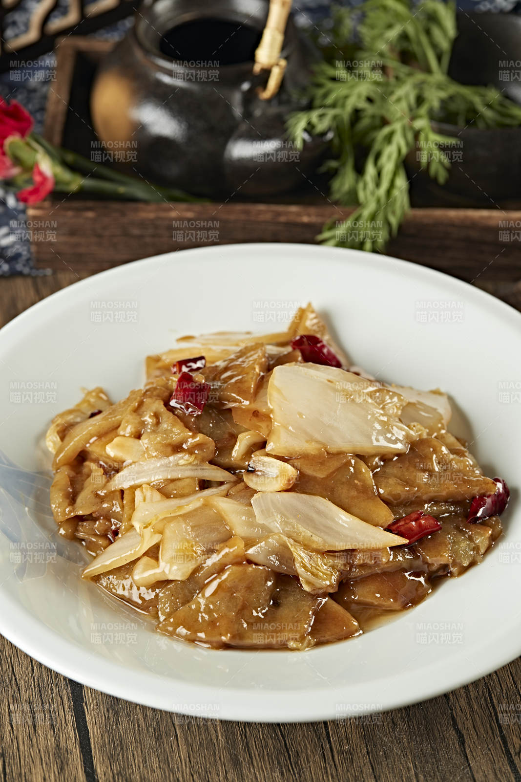 醋溜粉饹馇大白菜图片