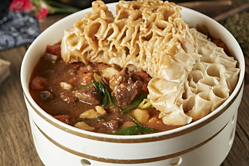 一品莜面栲姥姥图片