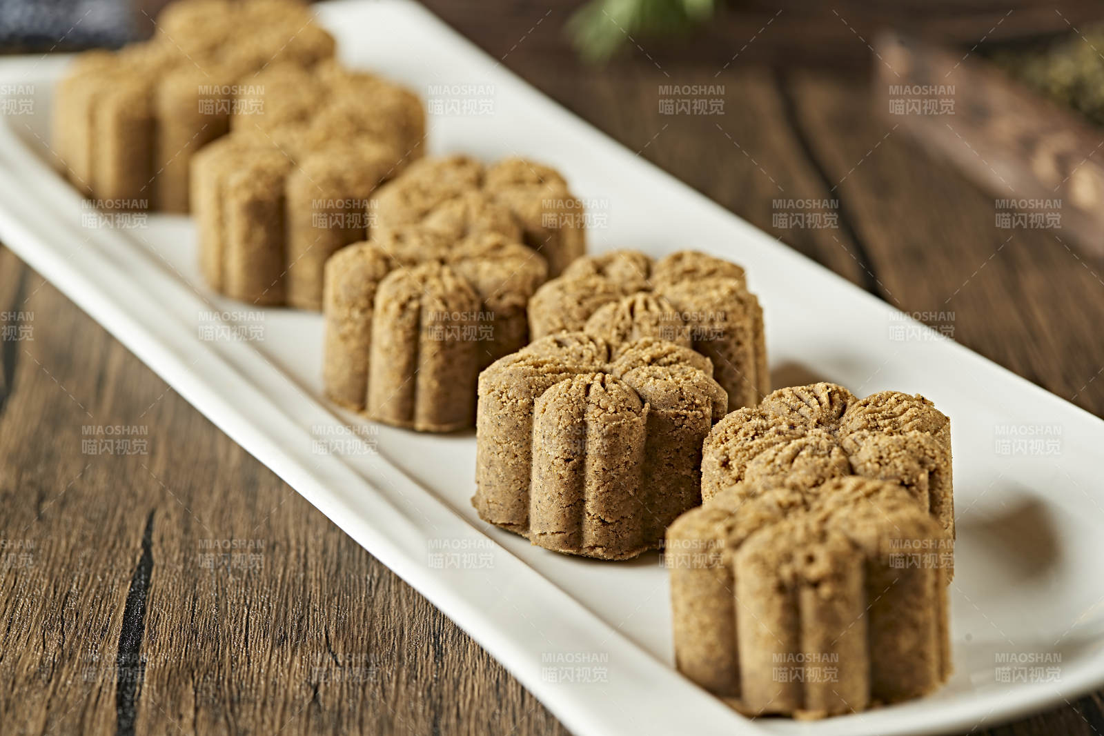 杂粮桃花酥图片