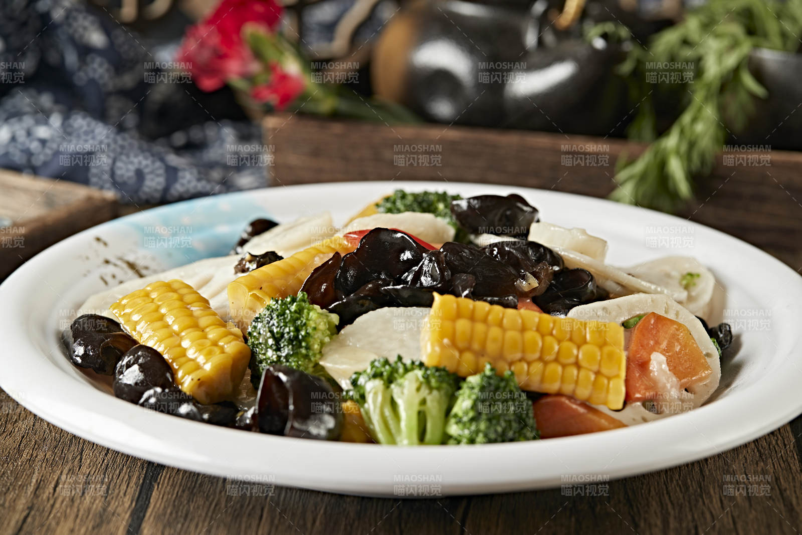 素炒田园时蔬图片