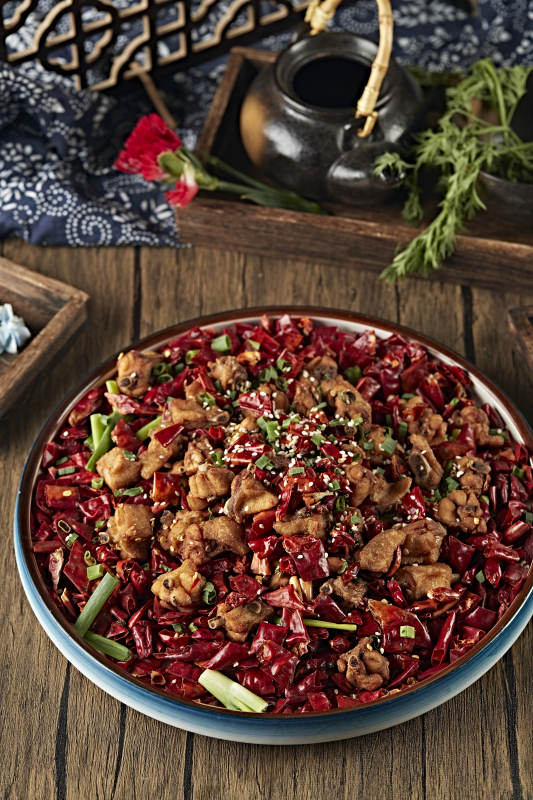 美味川香辣子鸡图片