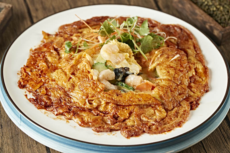 虾仁木耳黄瓜鱼籽摊鸡蛋图片