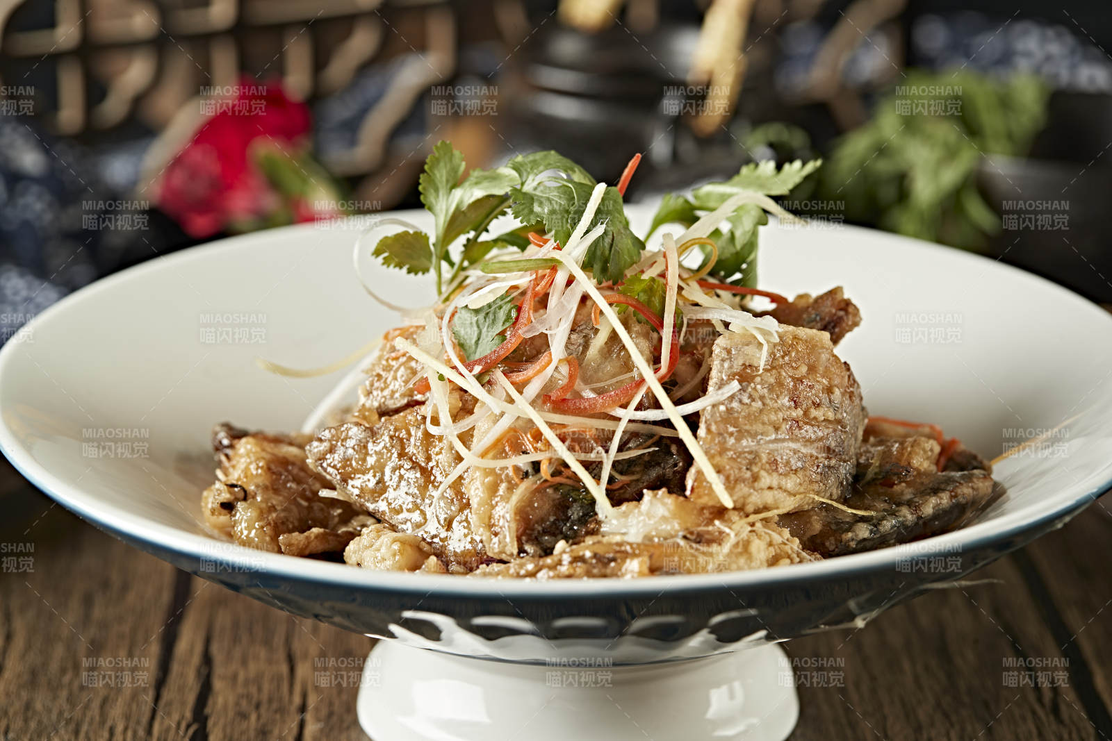 美味香酥带鱼段图片