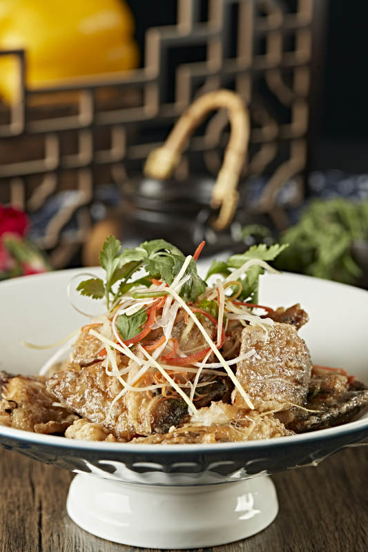 美味香酥带鱼段图片