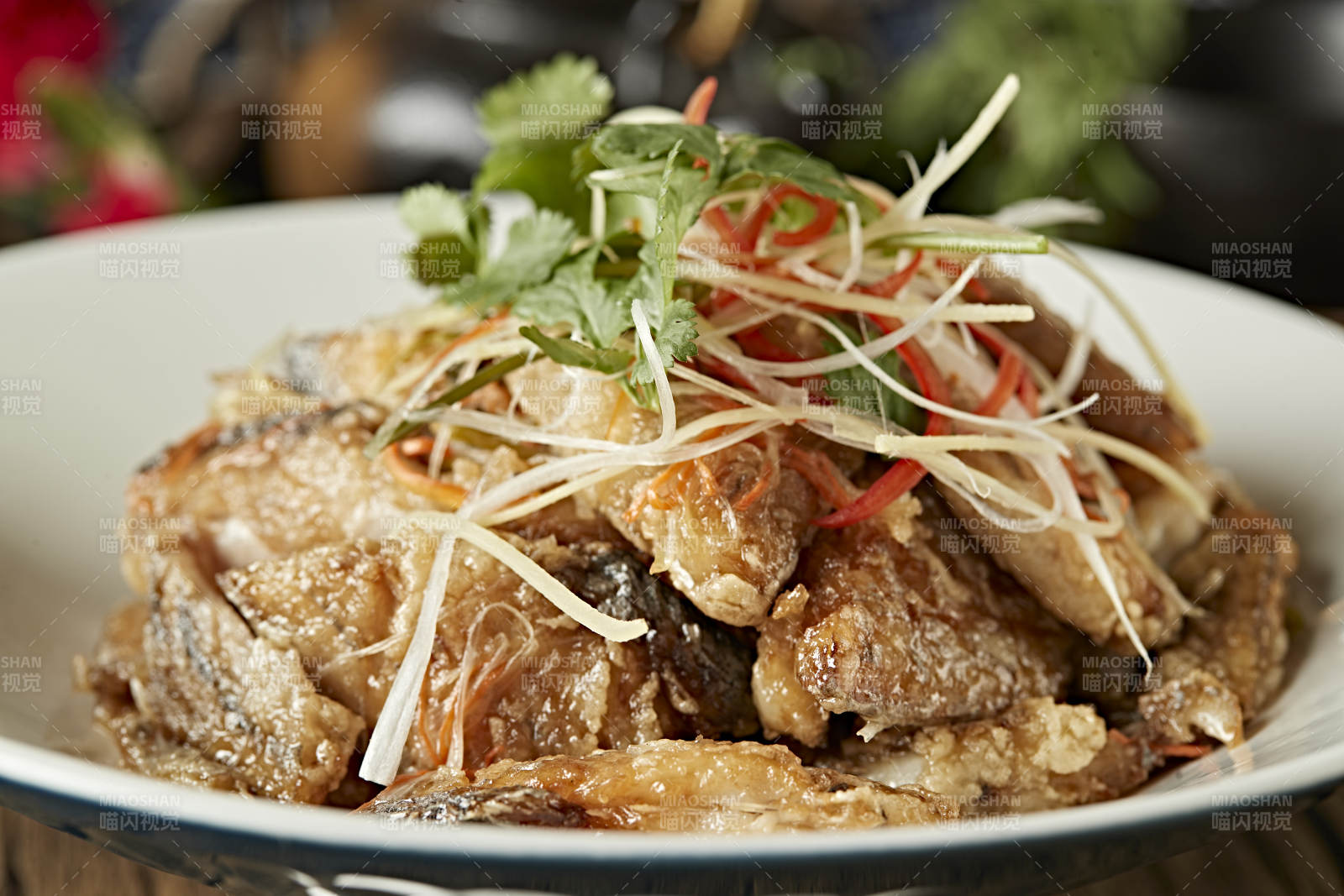 美味香酥带鱼段图片