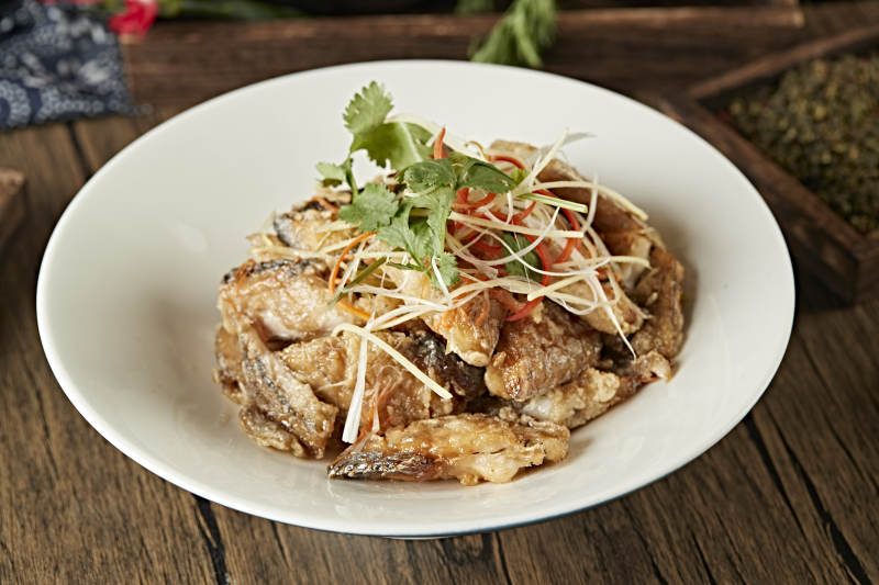 美味香酥带鱼段图片