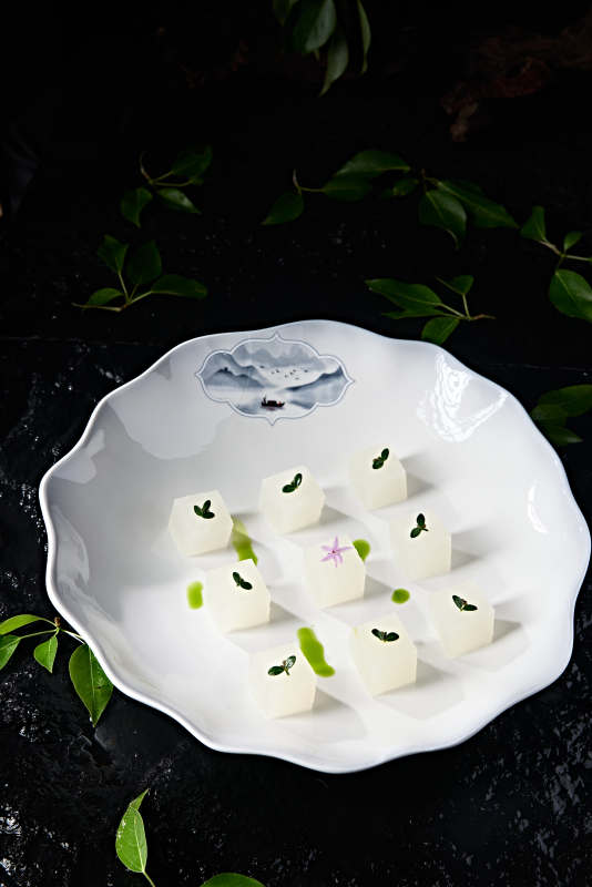 水晶蜜糖腌渍冬瓜块图片