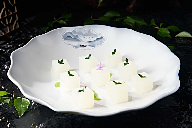 水晶蜜糖腌渍冬瓜块图片