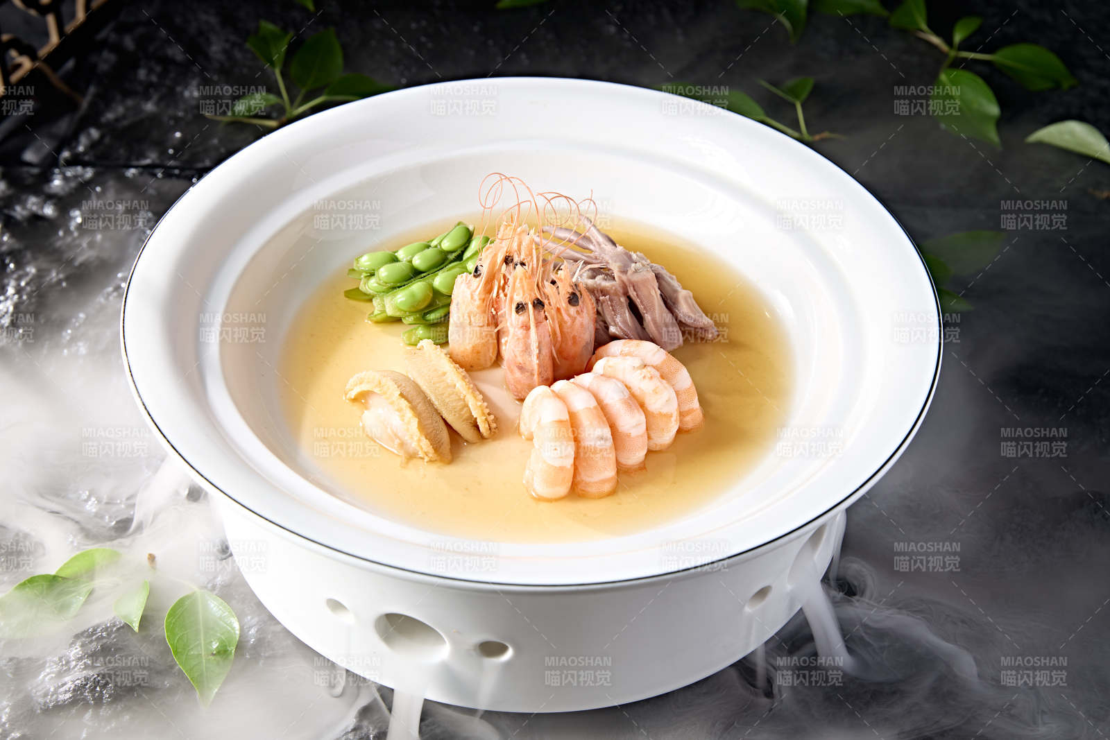 精美小菜捞汁海鲜汇图片