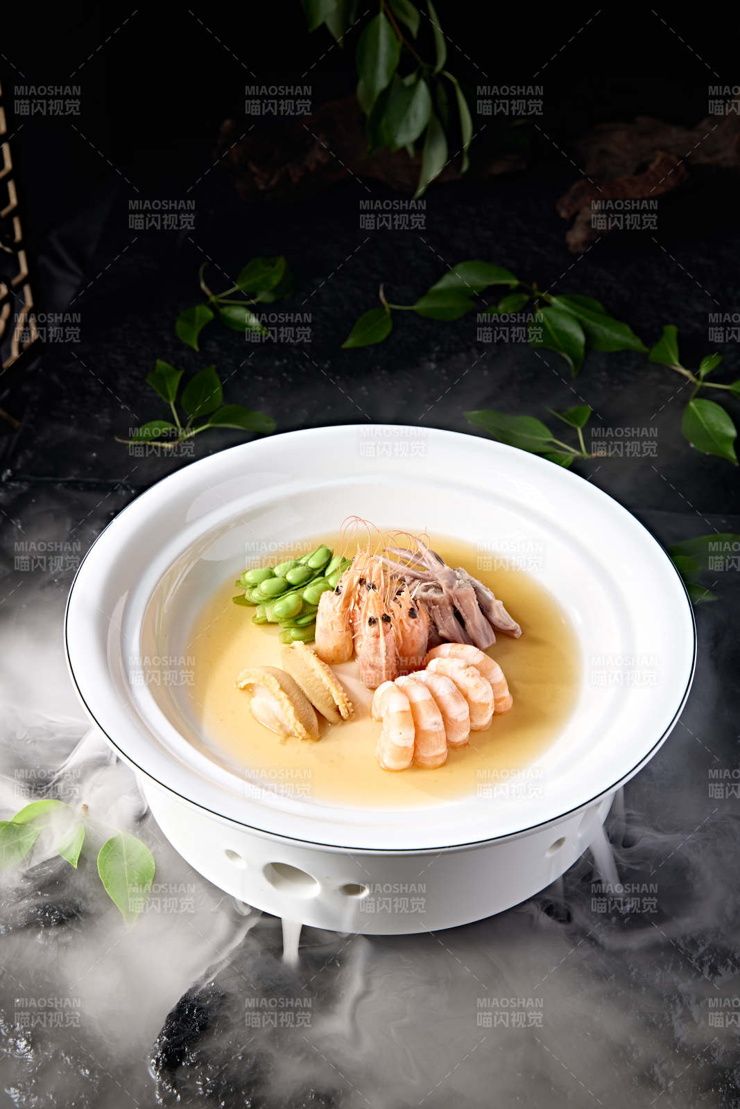 精美小菜捞汁海鲜汇图片