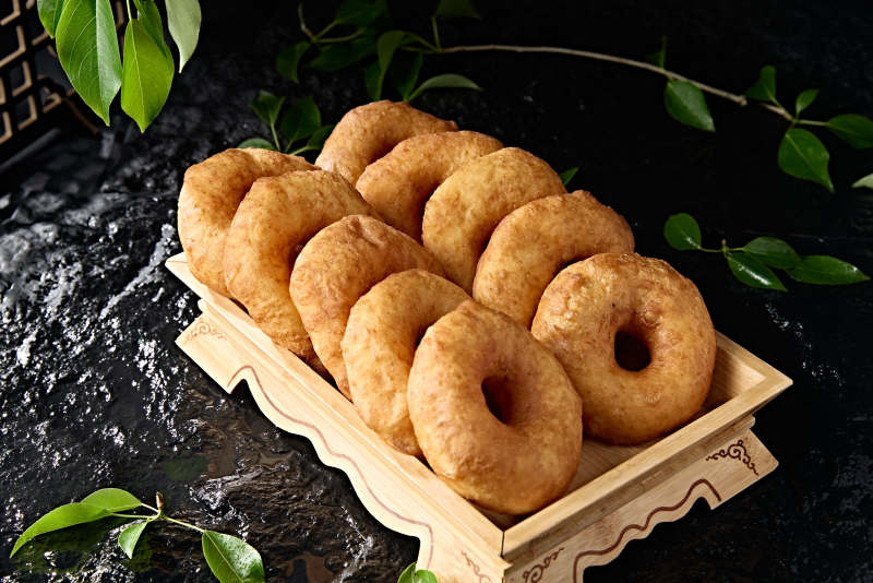 美味主食香炸小油香图片