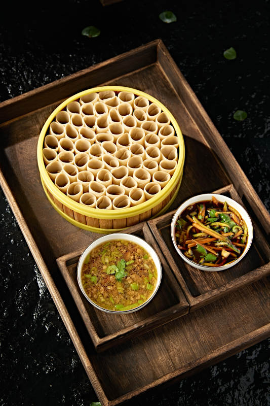 美味健康的莜面窝窝图片