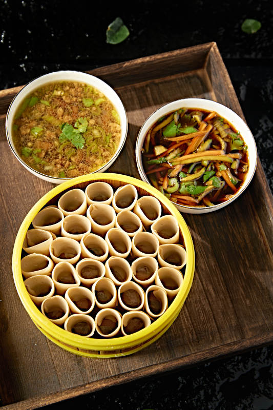 美味健康的莜面窝窝图片