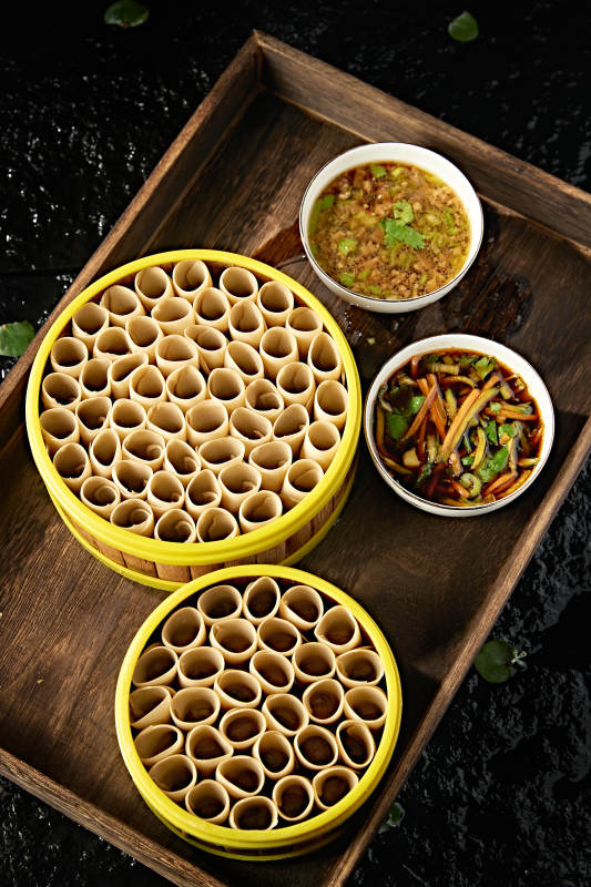 美味健康的莜面窝窝图片