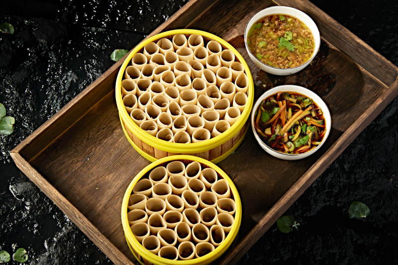 美味健康的莜面窝窝图片