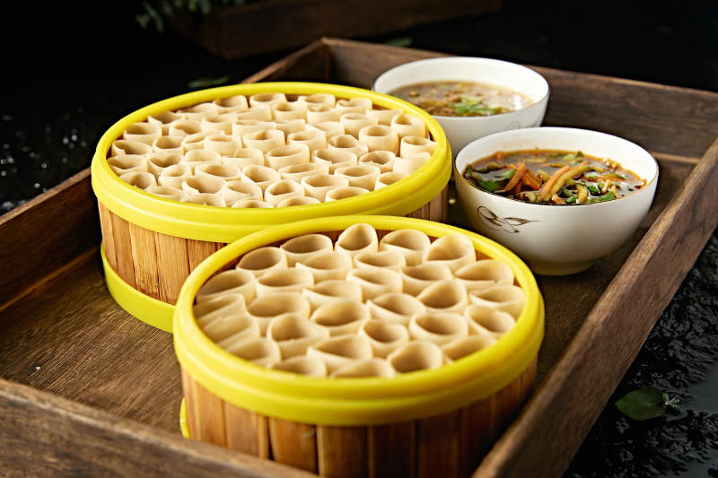 美味健康的莜面窝窝图片