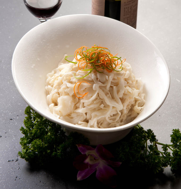 火锅食材涮黄喉丝图片