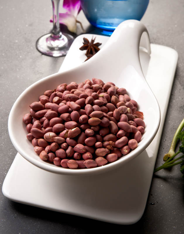 五香盐炒花生图片