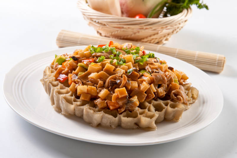 农家一品莜面图片