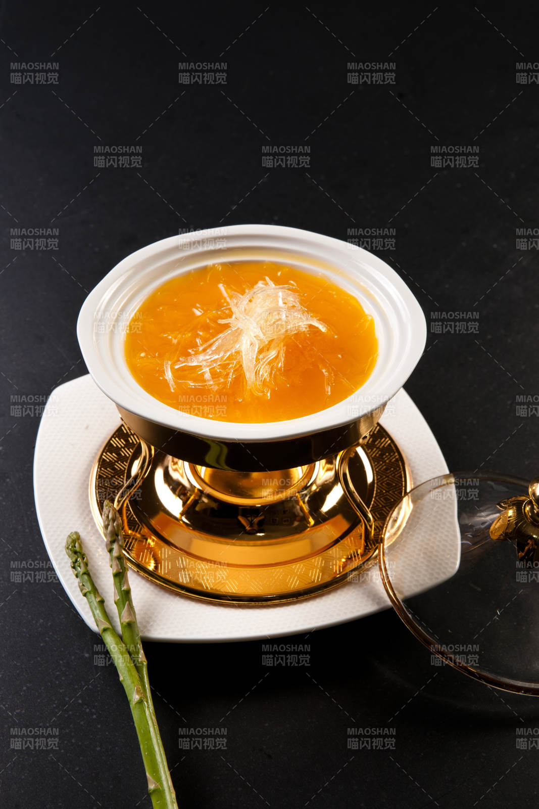 滋补养生捞汁鱼翅图片