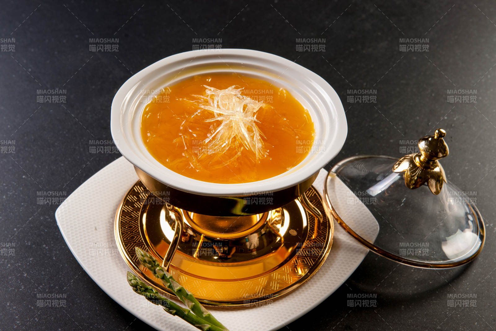 滋补养生捞汁鱼翅图片