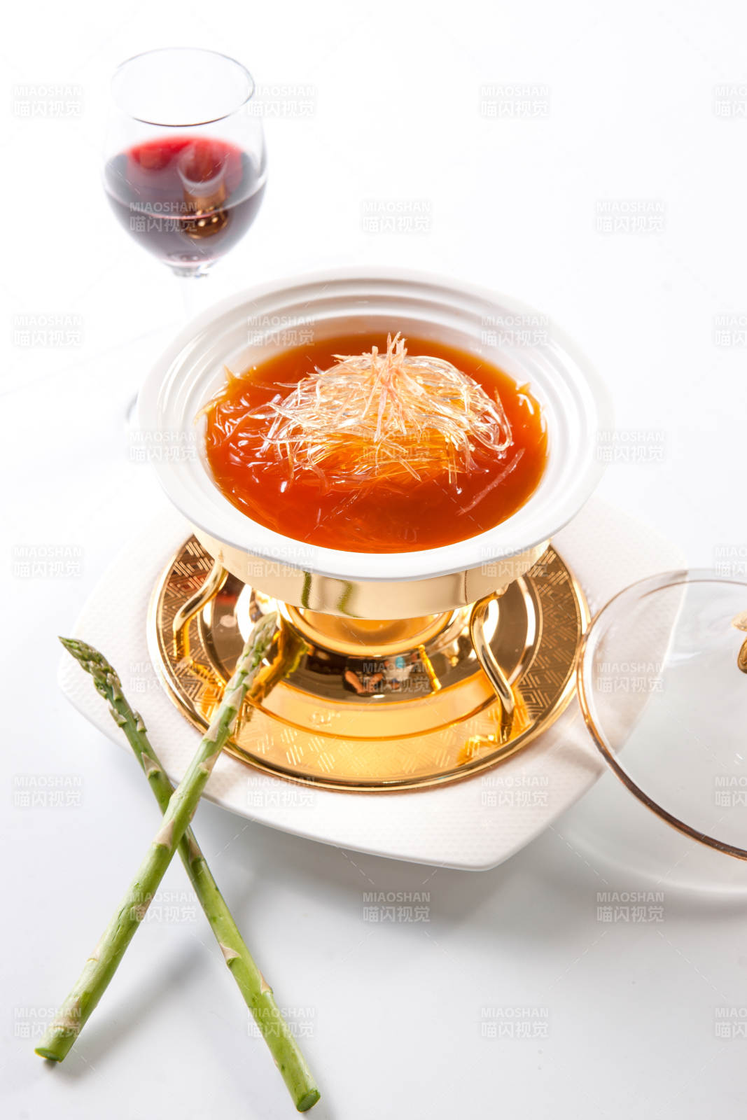 滋补养生捞汁鱼翅图片