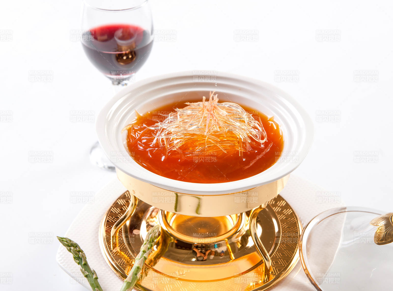 滋补养生捞汁鱼翅图片