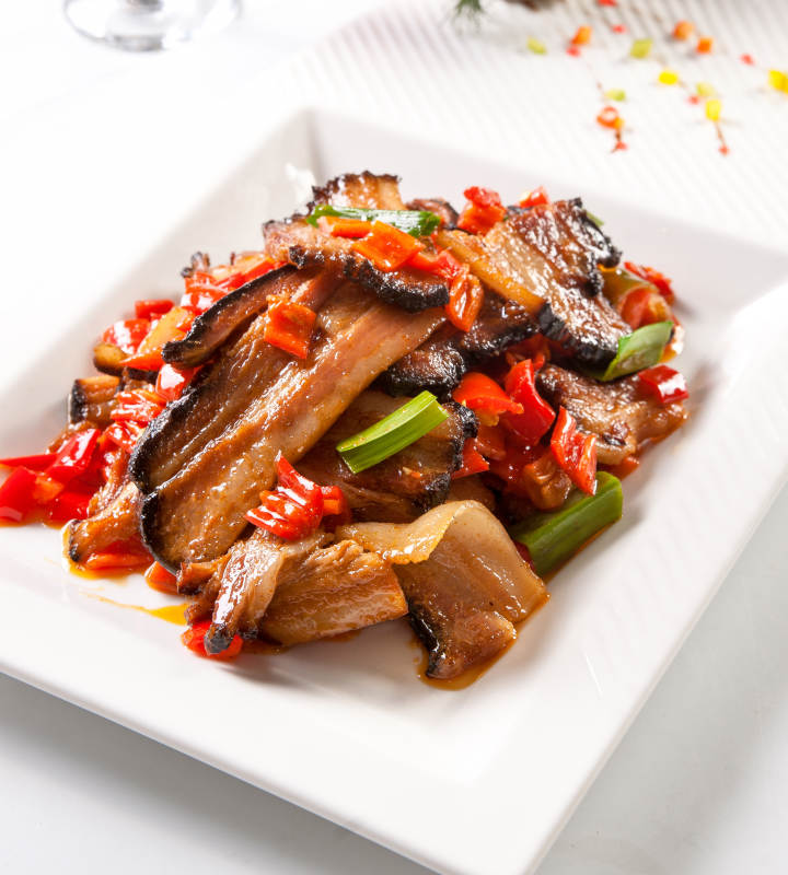 剁椒香辣大刀回锅肉图片