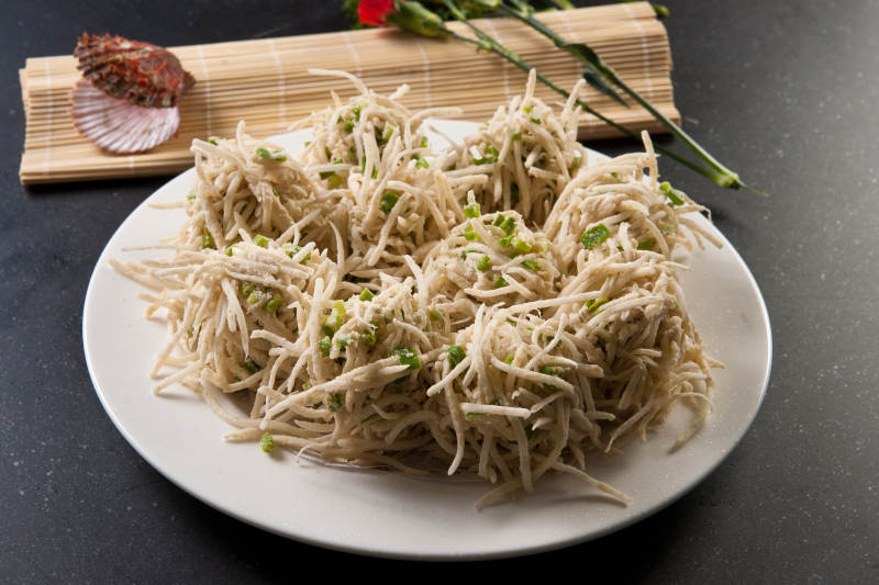 香蒸粗粮莜面饸饹丸子图片