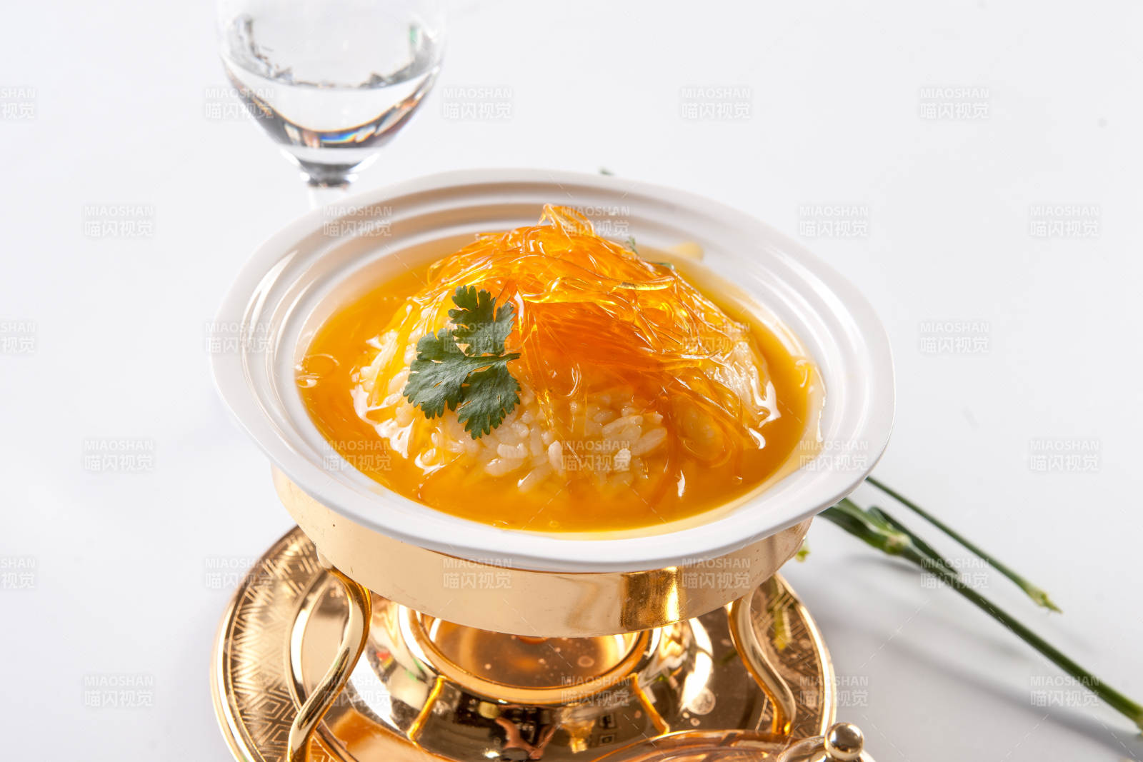 养生滋补美食鱼翅捞饭图片