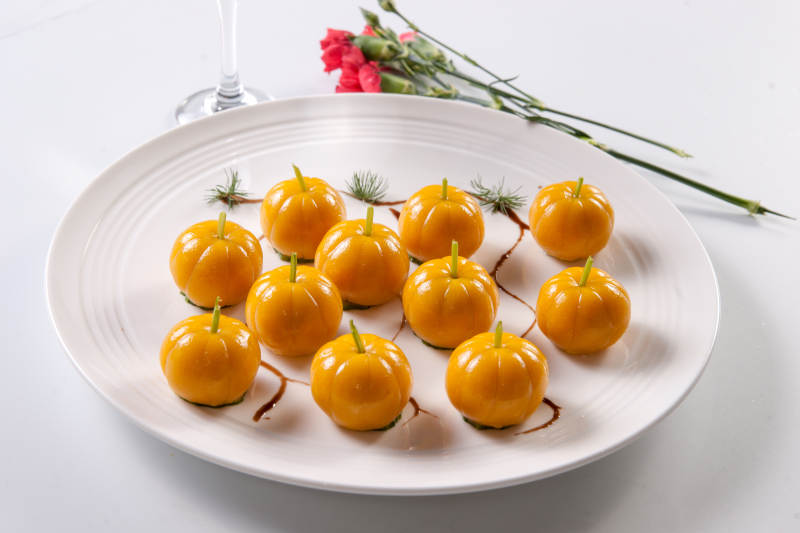 香蒸南瓜糯米糕图片