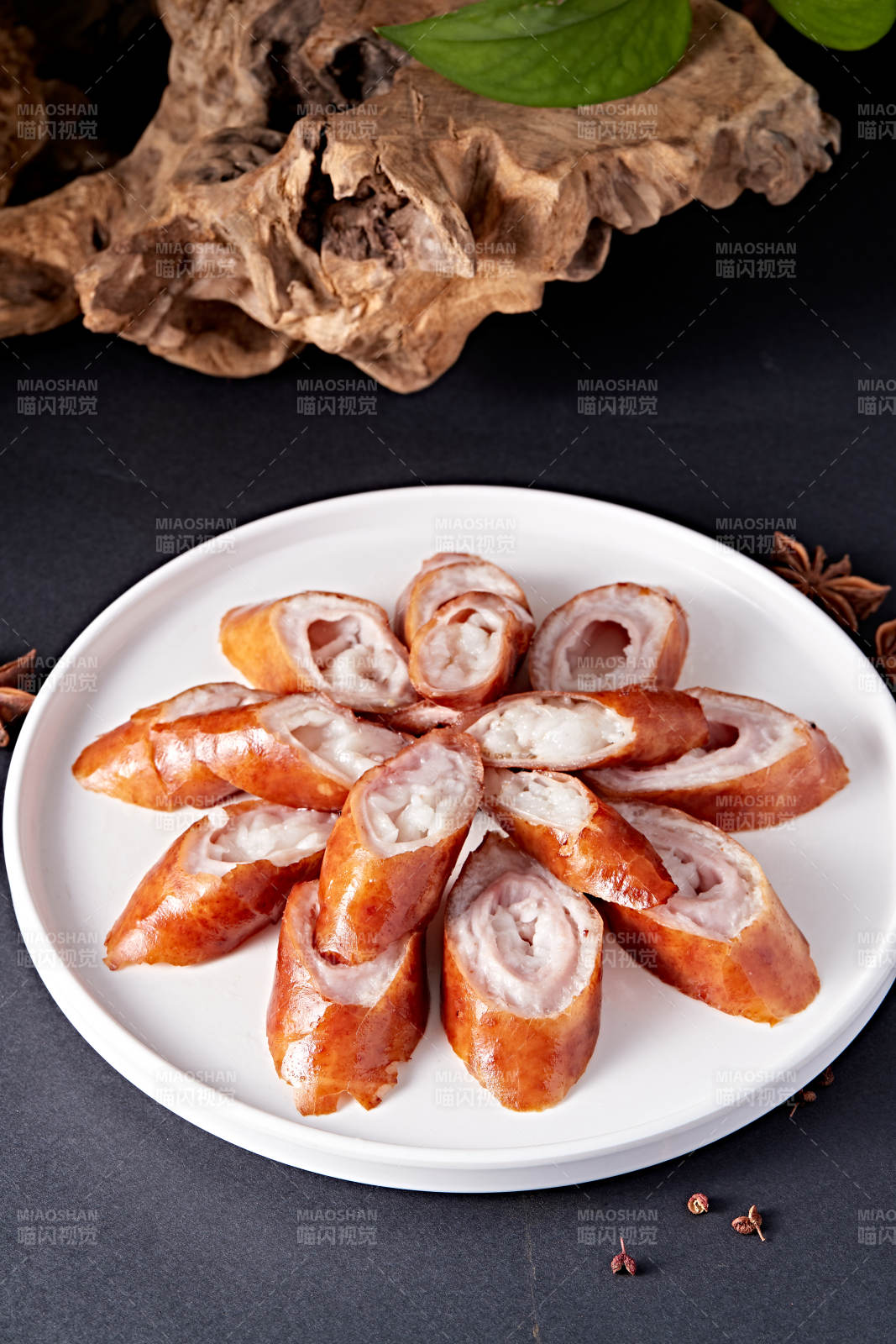 港式茶餐脆皮猪大肠图片