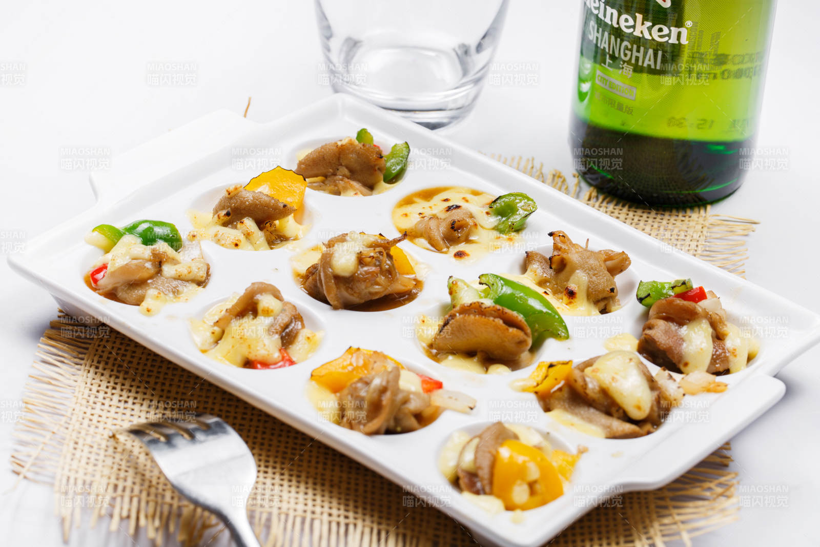 日式铁板芝士焗蜗牛图片