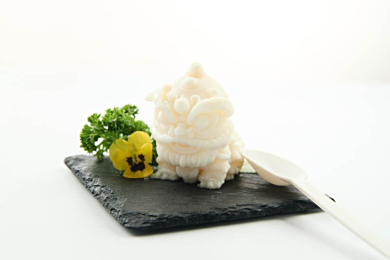 麒麟形态美食摇摇奶冻图片