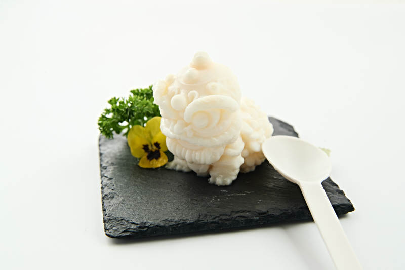 麒麟形态美食摇摇奶冻图片