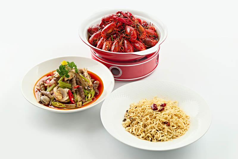 夏季大排档美食套餐海鲜美食图片