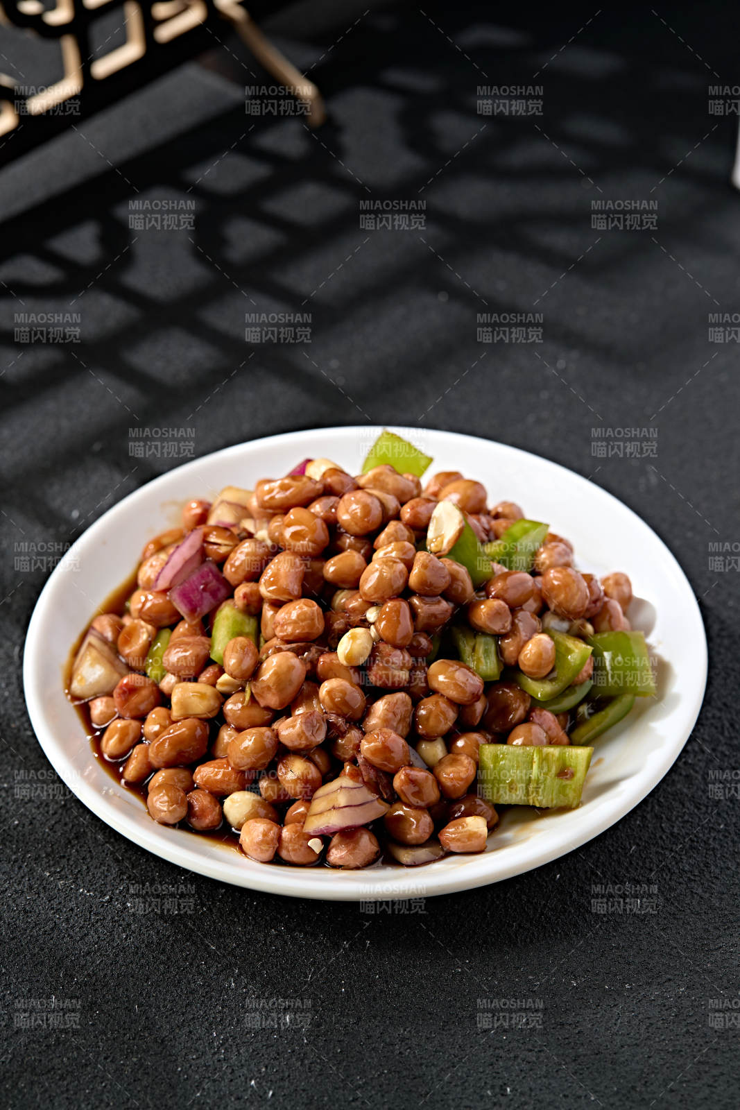 下酒小菜老醋花生米图片